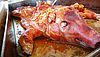 Backschwein in Pfanne (Foto: Katrin Greiser)