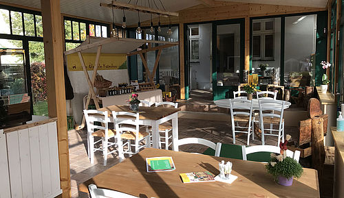 Hofladencafe der Ölmühle Katerbow