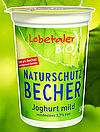Der Naturschutzbecher (Foto: Lobetaler Bio-Molkerei)